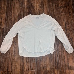 Cream v-neck sweater - Urban Outfitters